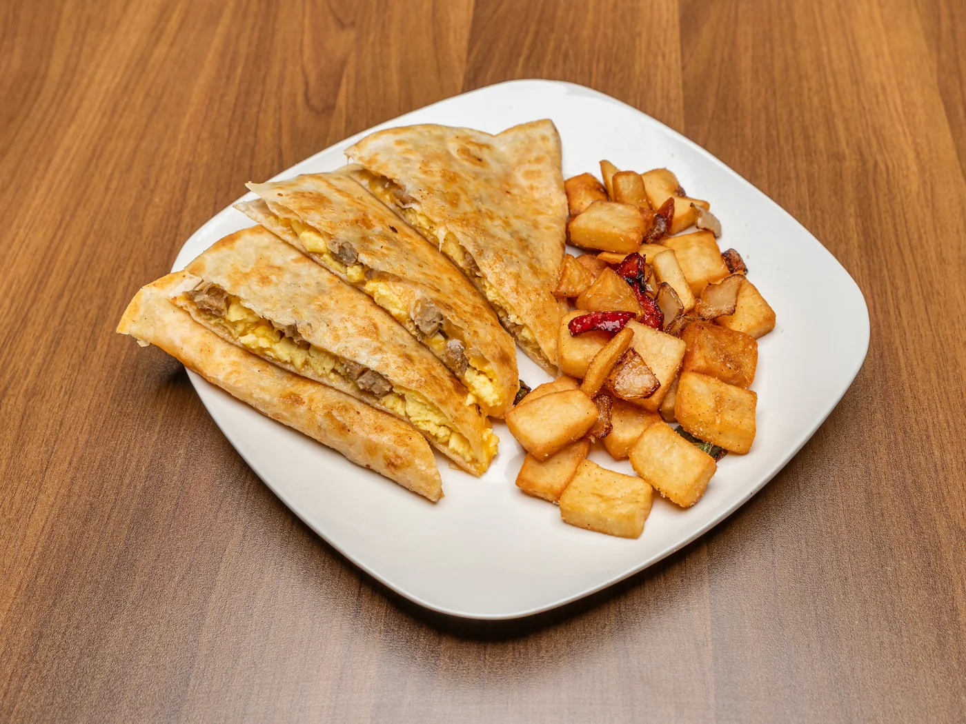 Jay’s breakfast quesadilla