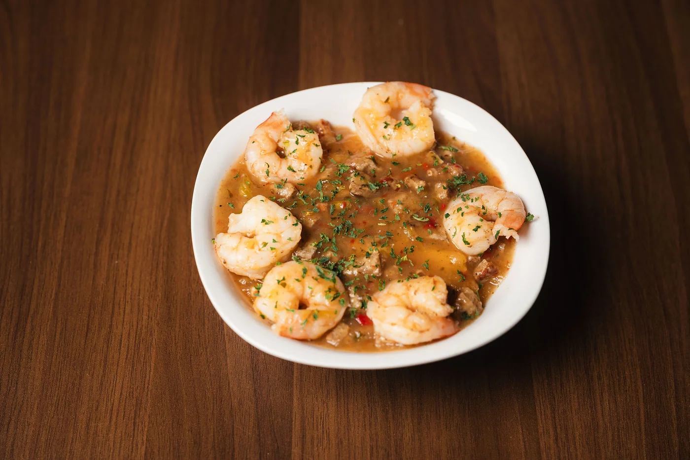 Jay’s shrimp and grits at the Downtown Memphis location